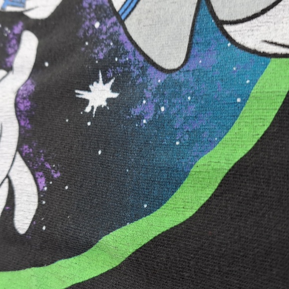 Space Jam Bugs Bunny Dunk Crew Neck Short Sleeve Men's Size L - Picture 9 of 11